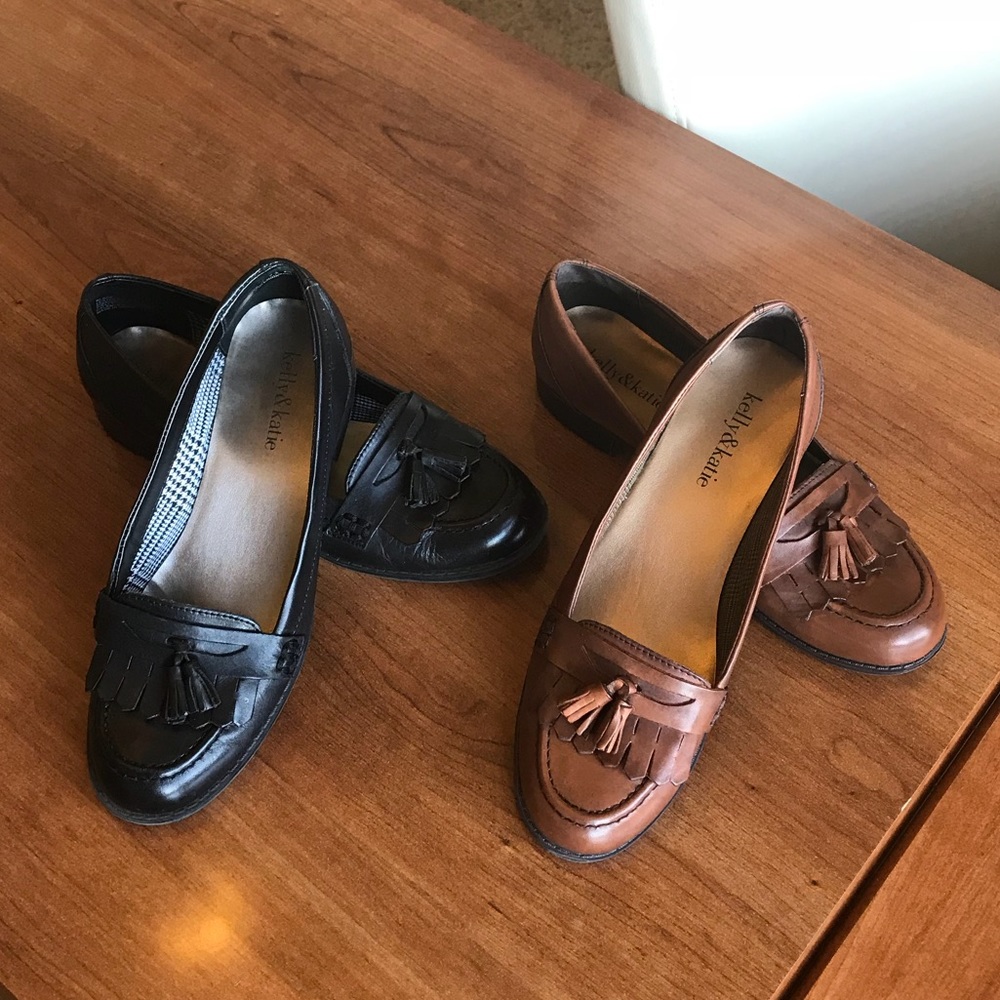 2 pair of Kelly and Katie shoes